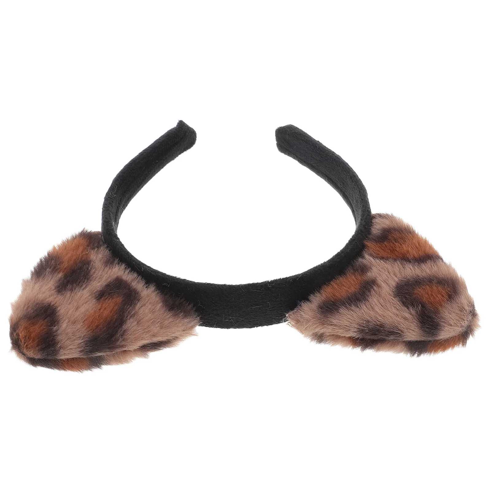 

Headband Cat Ears Hair Clasp Animal Headbands Costume Accessory Cosplay Decors Leopard
