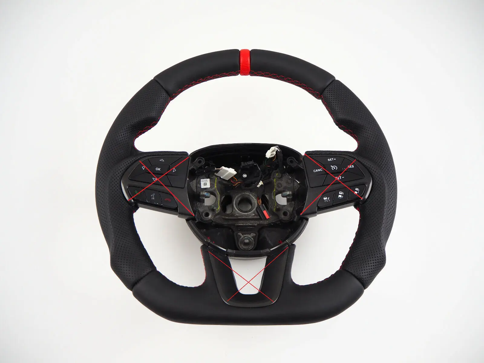 

Для DODGE DURANGO RT GT SXT SRT HellCat рулевое колесо с плоским дном в комплекте 2015-23