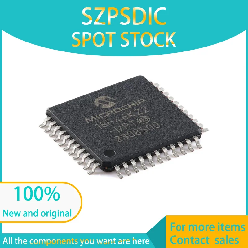 PIC18F46K22-I/PT Mi… - image