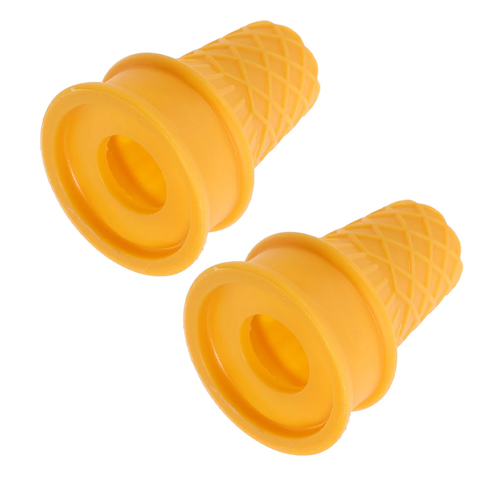 Accessoires de crème réalistes, Simulation de nourriture, Dessert, Texture réaliste, couleur vibrante, vitrine légère en Pvc, 2 pièces