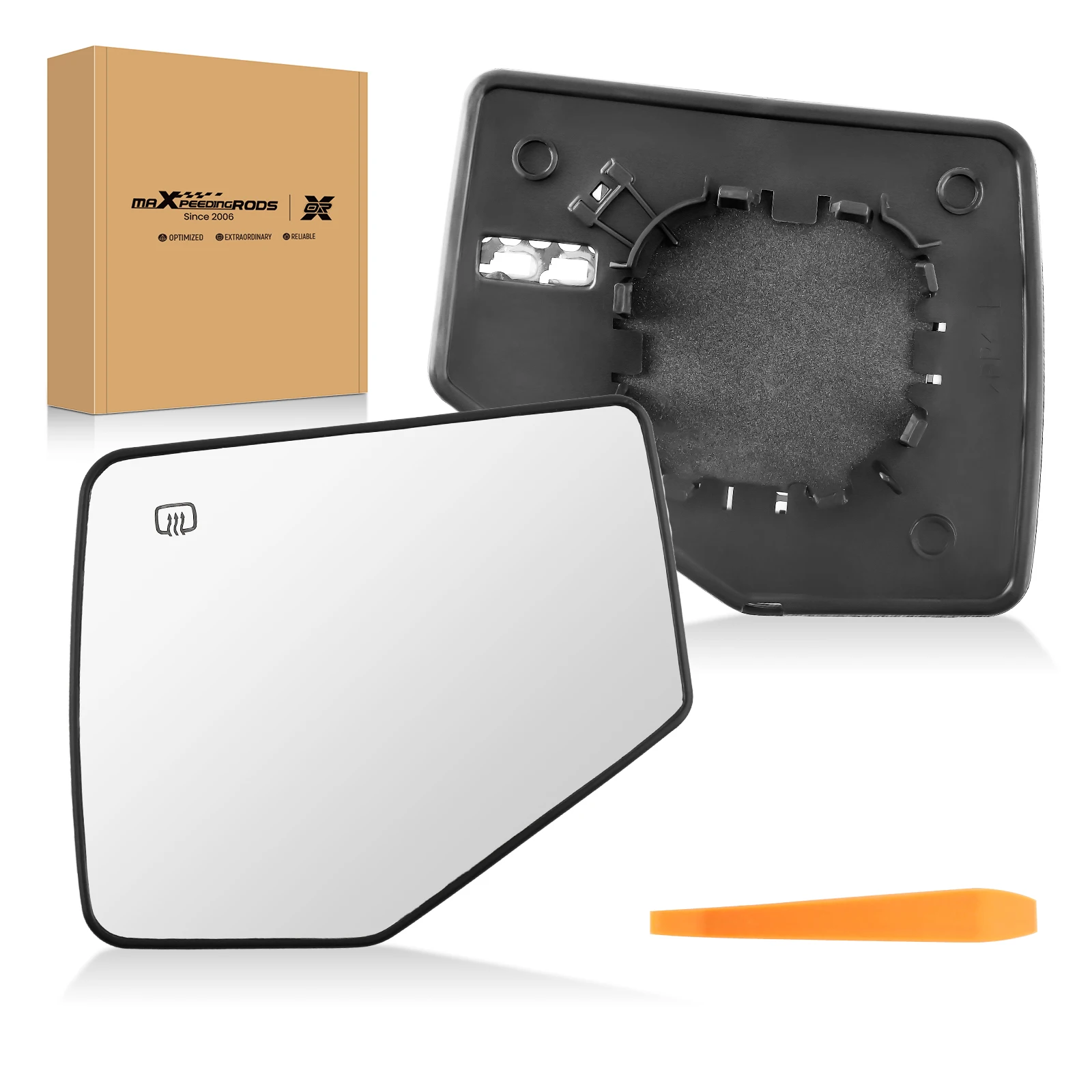 

Mirror Glass Heated Convex Driver Left Side For Ford Explorer 6L2Z17K707E Driver Left Side Mirror Glass Heated