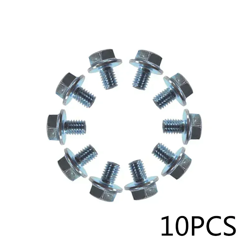 10 Pcs Bolts Recoil Starter Bolt Fits For Honda-GX120 GX140 GX160 GX200 GX240 GX270 GX340 GX390 Engine Garden Tool Accessories