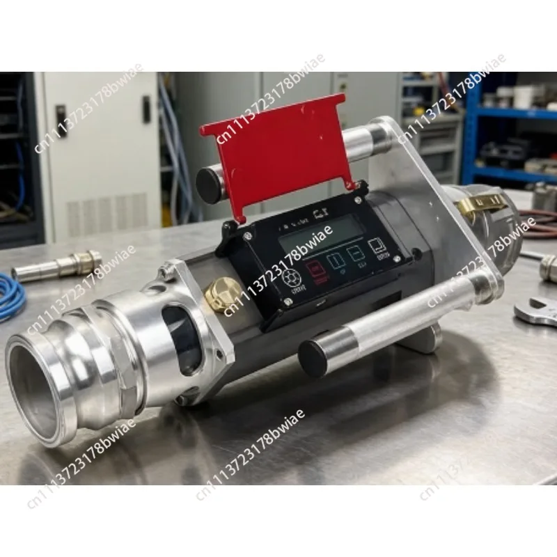 For New Product for Fuel Tanks Digital Gravity Fuel Unloading Flowmeter for Diesel Transfer Metering