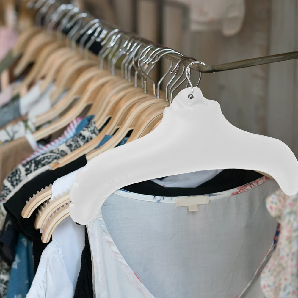 

Portable Foldable Inflatable PVC Clothes Hanger Travel Laundry Hanger Space Saving Drying Rack for Business Trips