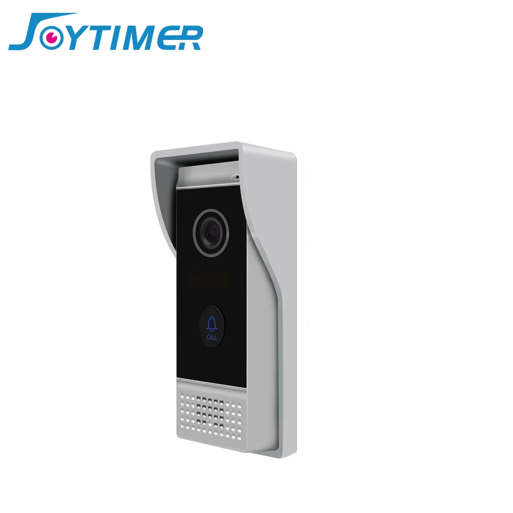 Joytimer 4-Wired Video Door Phone call panel 1200TVL Outdoor Door Bell IP65 Waterproof 110° Wide View Angle Lens IR Night Vision