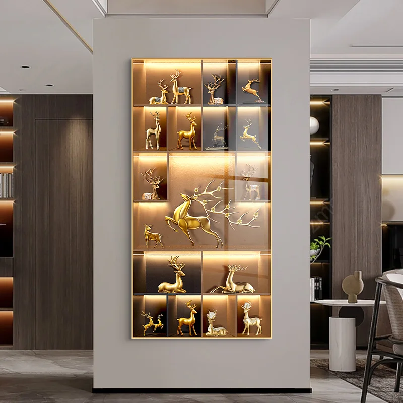 New LED Crystal Porcelain Wall Lamp For Indoor Wall Light Sconces Home Decoration Items Wall Lamp Living Room Corridor Kitchen