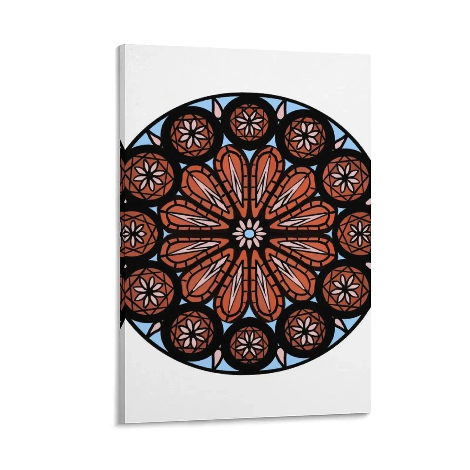 

The OA rose window Canvas Painting Decoration pictures room wall Decoration home decorations and organization