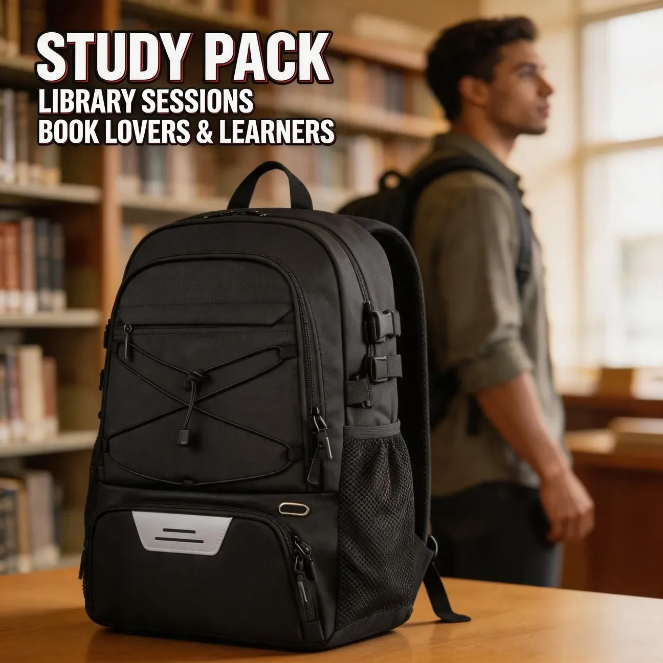 Lightweight Basketball Bag Soccer Shoe Compartment Storage Daily Commute Gym Comfortable Handle