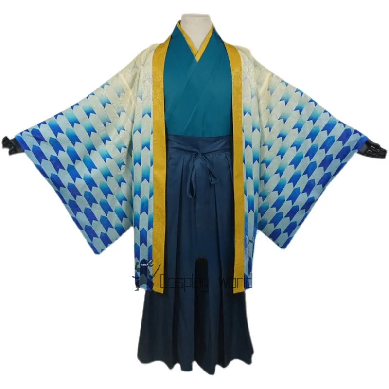 شيطان القاتل تأثيري ازياء Hashibira Inosuk عباءة كيمونو أنيمي موحدة الكبار تمويه هالوين ملابس لعب الأدوار #1