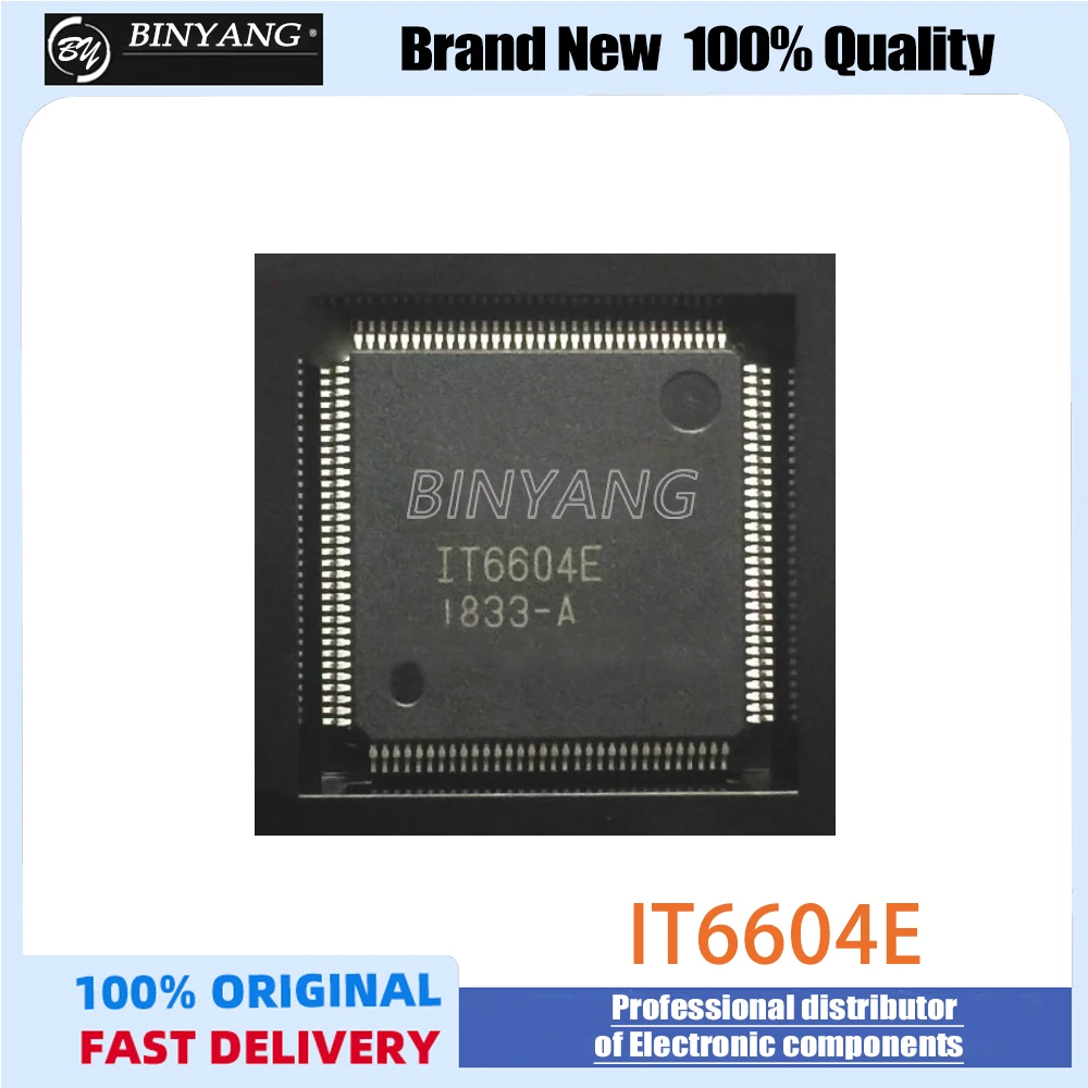 

(5 шт.) IT6604E IT6604 604E QFP новый оригинальный IT6-604E