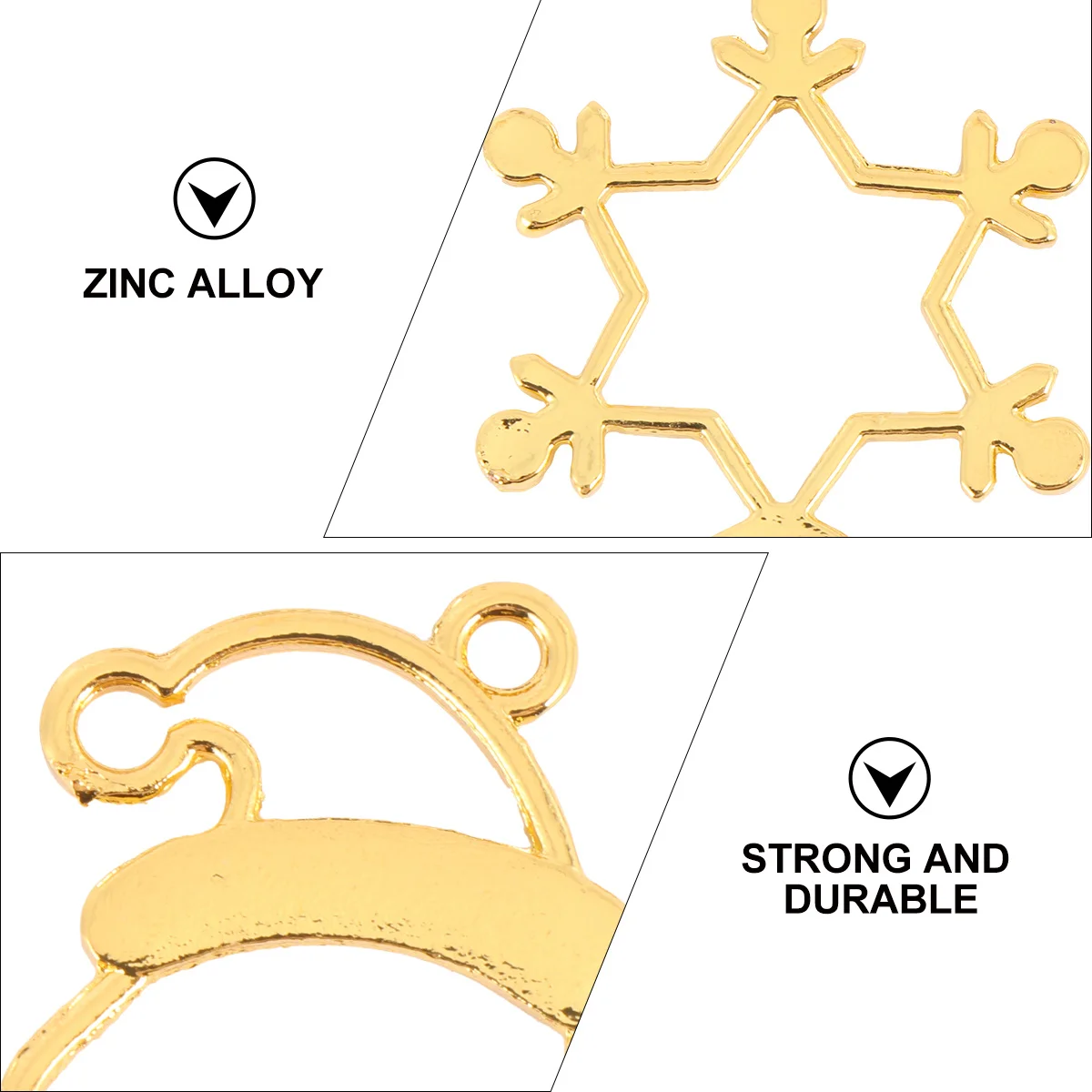 

35pcs Christmas Santa Mold Zinc Alloy Diy Crystal Drop Casting Molds For Jewelry Making Supplies Craft Ornament Epoxy Resin Kit