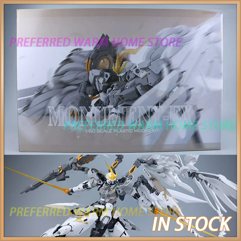 In Stock Strangework MONUMENT-EX PEPAIRTYPE Assembling Model Mecha Pvc Toys 1/60 SCALE PLASTIC MODEL Tallgeese Flugel OZ-00MS