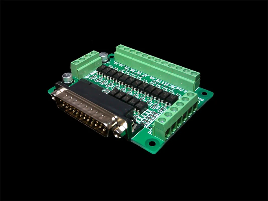 Optical isolation of CNC parallel interface board (support KCAM4, EMC2/linuxcnc)