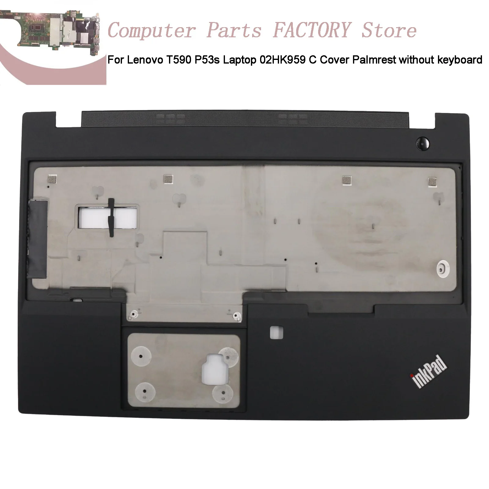 

For Lenovo T590 P53s Laptop ThinkPad 02HK959 C Cover Palmrest without keyboard