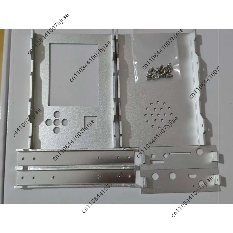 Portapack H2 Aluminum Alloy Protective Case CNC Metal Housing for Hackrf One H2 SDR Device with Screen Button Speaker Cutouts