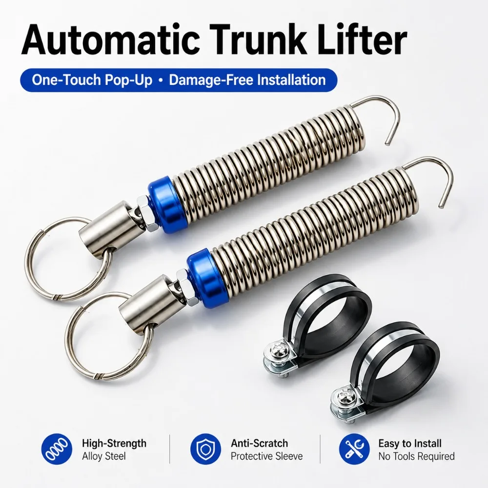 Car Trunk cover spring Automatic lift car rear car spring adjustable general purpose improved rear car spring lifting accessorie