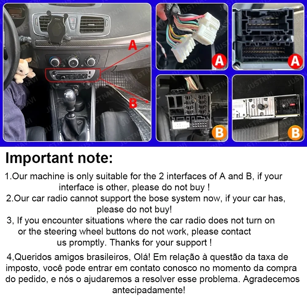 JIUYIN Android GPS Car Radio For Renault Megane 3 Fluence Samsung SM3 2008 - 2014 Stereo Multimedia Video Player DSP CarPlay