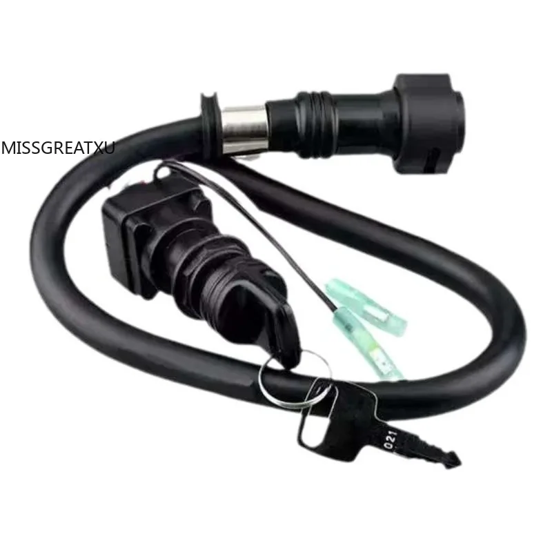 Marine Ignition Starter Lock With 10 Core Wiring Harness Replacement Part  For  Yamaha 50/60/70HP Two Stroke Outboard Motor