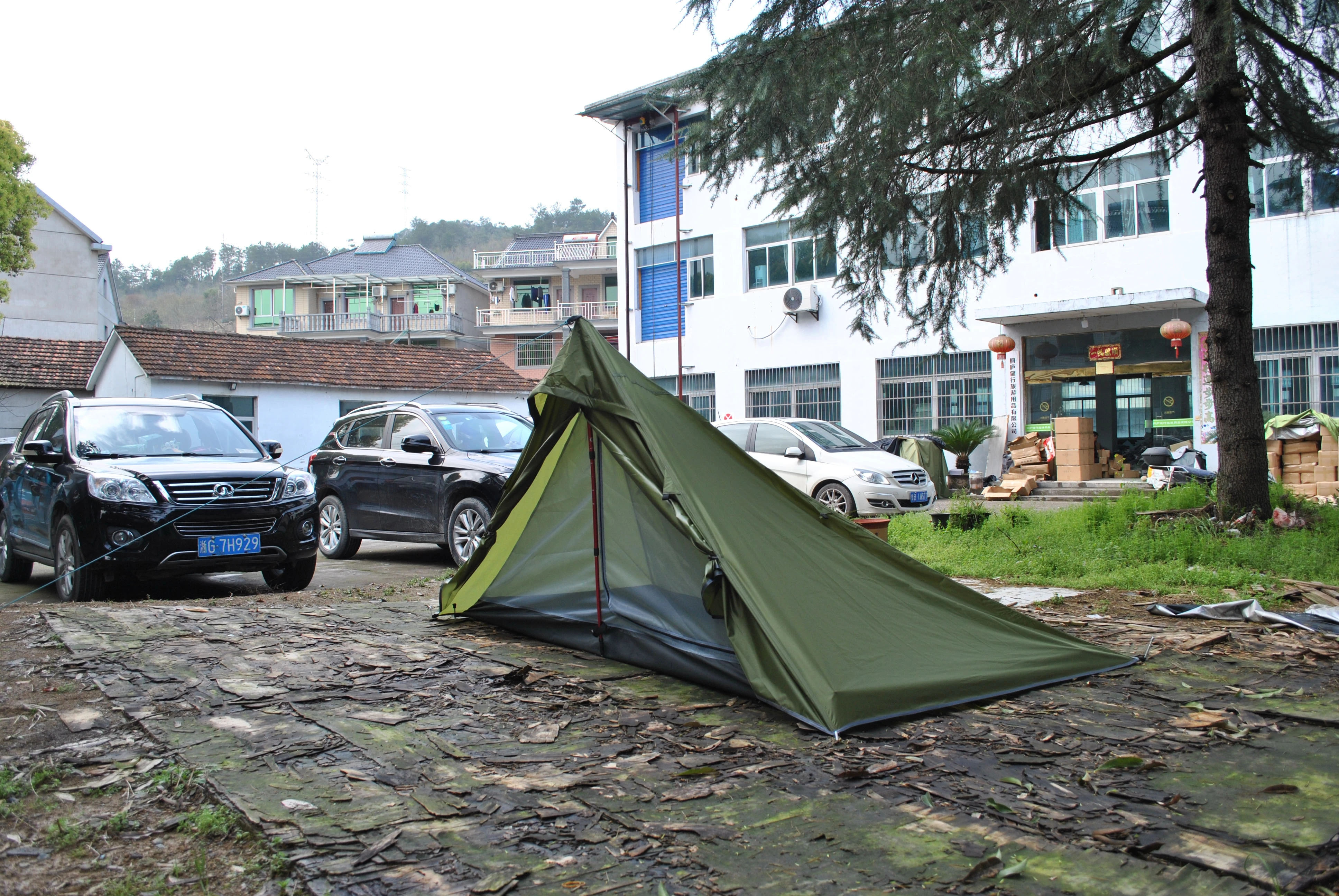 Imagem -02 - Trekking-barraca de Acampamento para Pessoas Barraca Ultraleve Fácil de Configurar Camadas