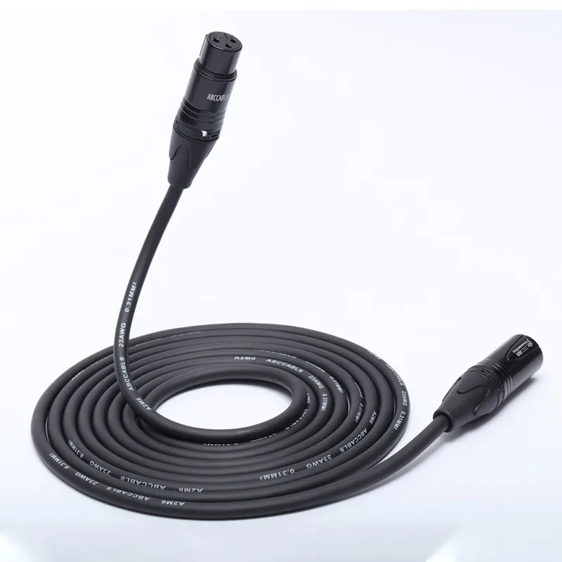 Canon cable male to female audio XLR three-core balance cable Canon cable