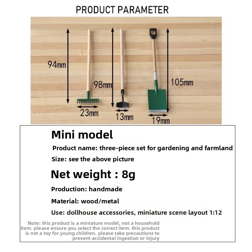 High Quality 1:12 Scale Dollhouse Firewood Pile Multistyles Mini Miniatures Straw Stack Metal Tools Fairy Garden Decor