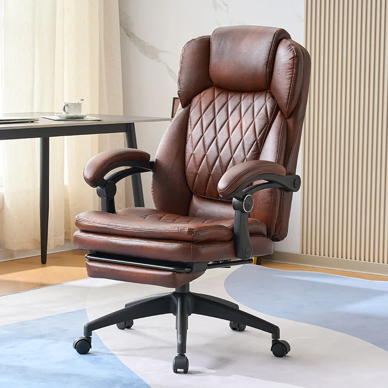 Sillas y sofás de oficina baratos, silla de ordenador reclinable individual para escritorio, silla de escritorio ajustable en altura con reposapiés Kanu Sihoo
