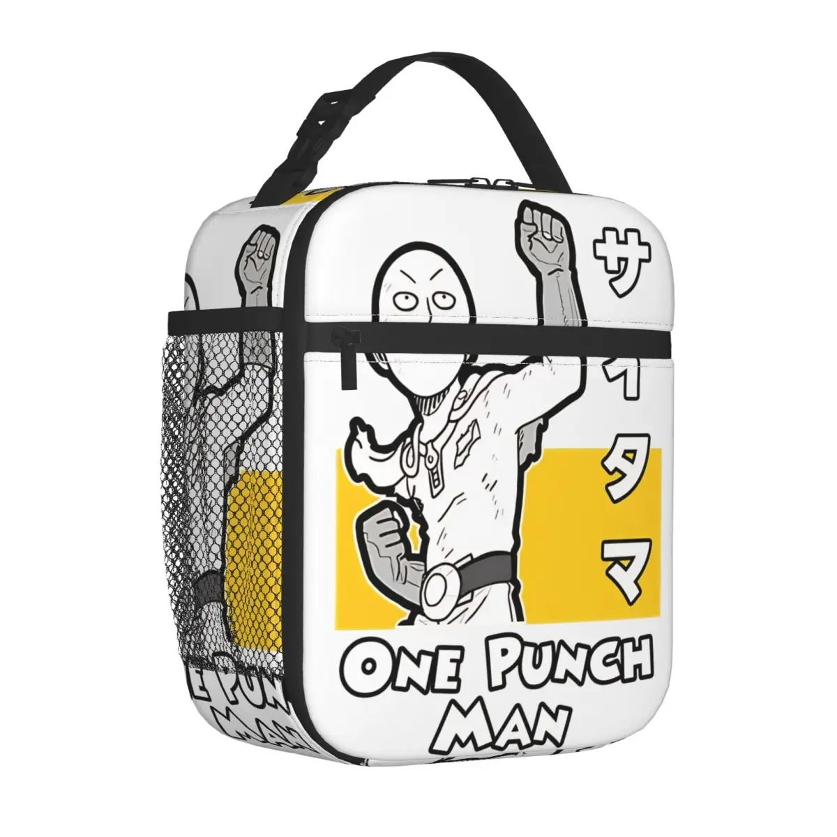 Saitama One Punch Man حقائب الغداء المعزولة المحمولة حاوية الغداء حقيبة حرارية علب الاغذية حمل الكلية في الهواء الطلق فتاة صبي