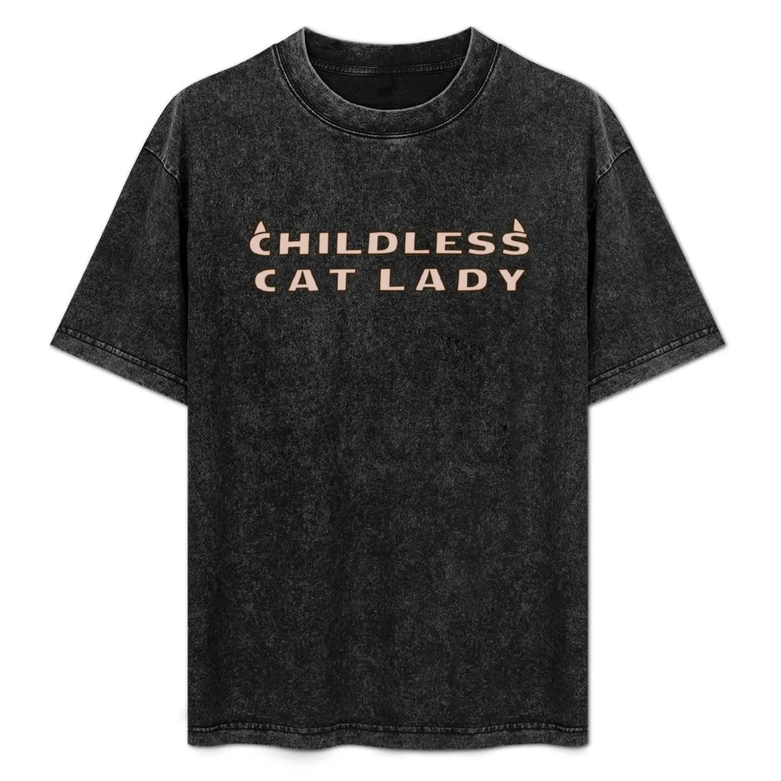 

Childless Cat Lady T-Shirt vintage t shirts luxury designer t shirt men 100℅ cotton