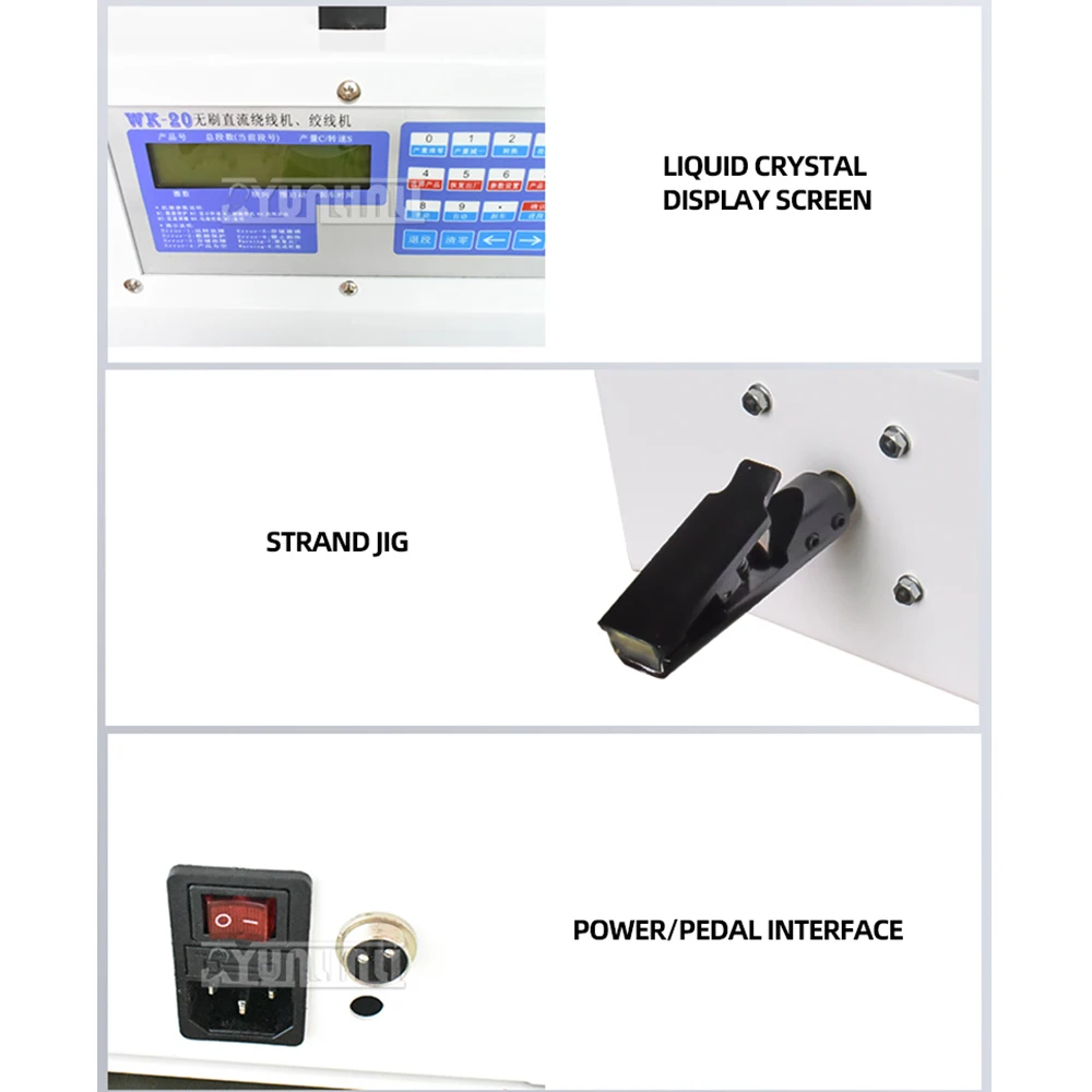 HOT Electric wire twisting machine 110V/220V High speed Wire harness Automatic thread clamping and twisting machine