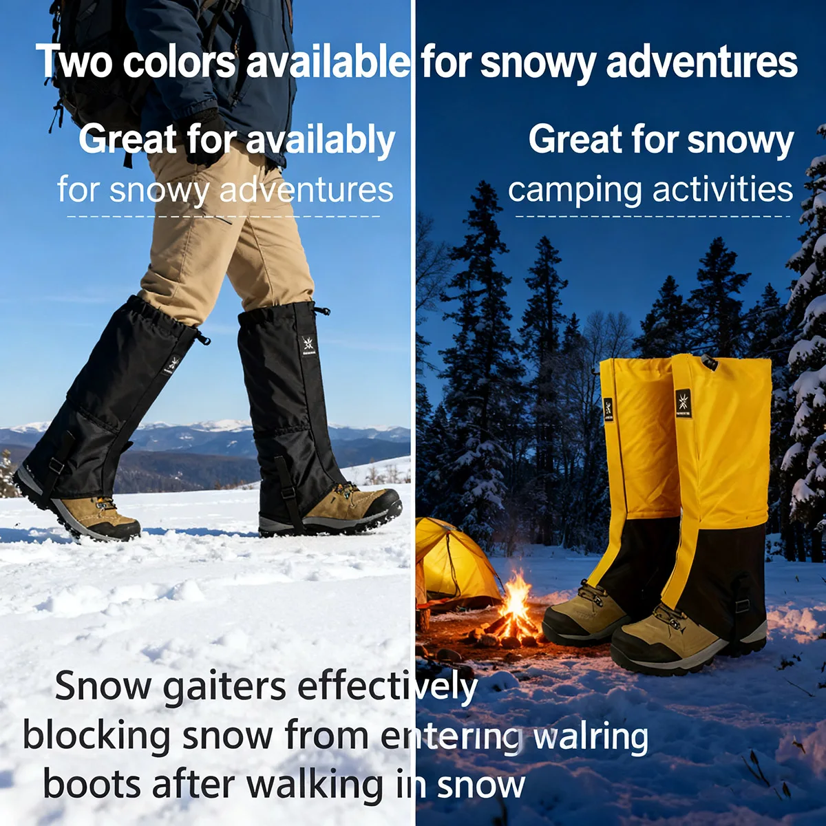 سراويل ضيقة مقاومة للماء والثلج مناسبة للتزلج ومعدات المغامرات الخارجية الشتوية مع بناء مقاوم للطقس #6