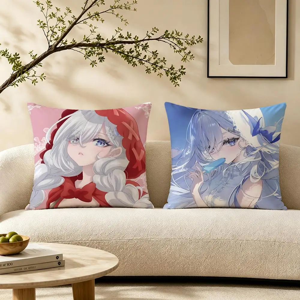 Webtoon Playing Death Games to Put Food on the Table Cushion Cover Pillow Short Plush Warm CreamStylel Cushion for Living Room
