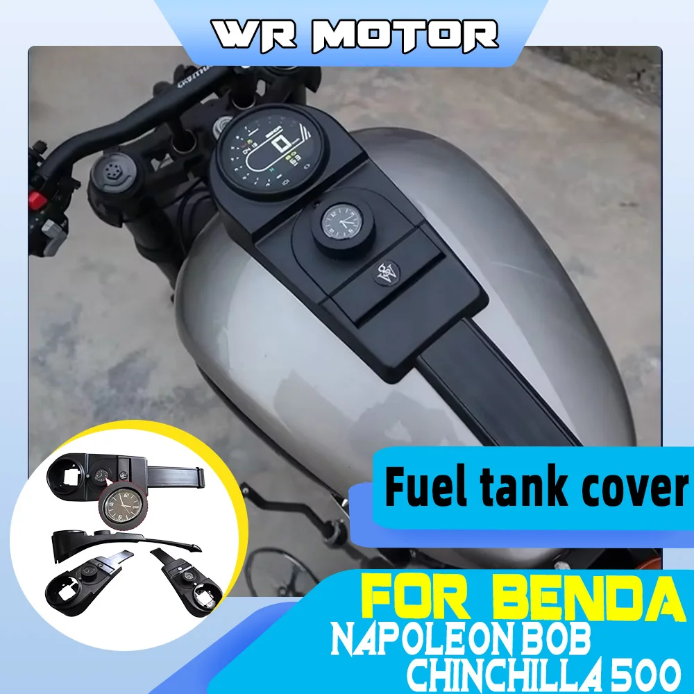 Motorbike Retro Tank Instrument Decor Protective Cover Mod Accessories Fit BENDA Napoleon Bob 500 Chinchilla 500