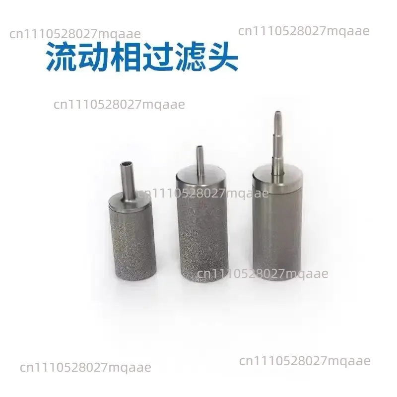 Liquid chromatography filter head mobile phase solvent filtration stainless steel sedimentation filter head 2um 10um 20um three-