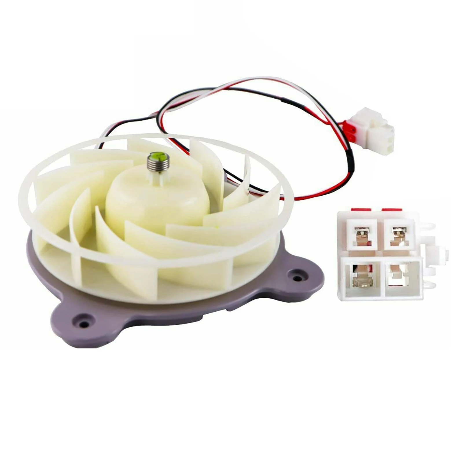 

Upgrade DA31-00287B Refrigerator Evaporator Fan Motor Fit for Samsung BLDC-Fan Absorption Cooling DA96-00968A,3954921 White