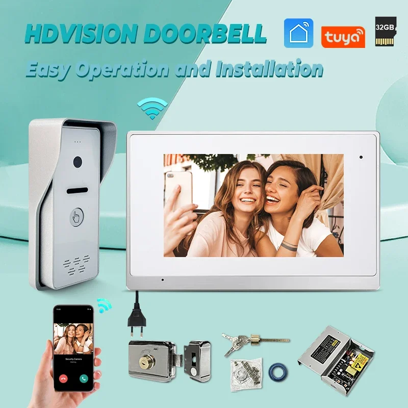 

Moq Support Mobile Wifi Tuya Smart Life App Linux Systemdoorbell video camera intercom system for business and home near me