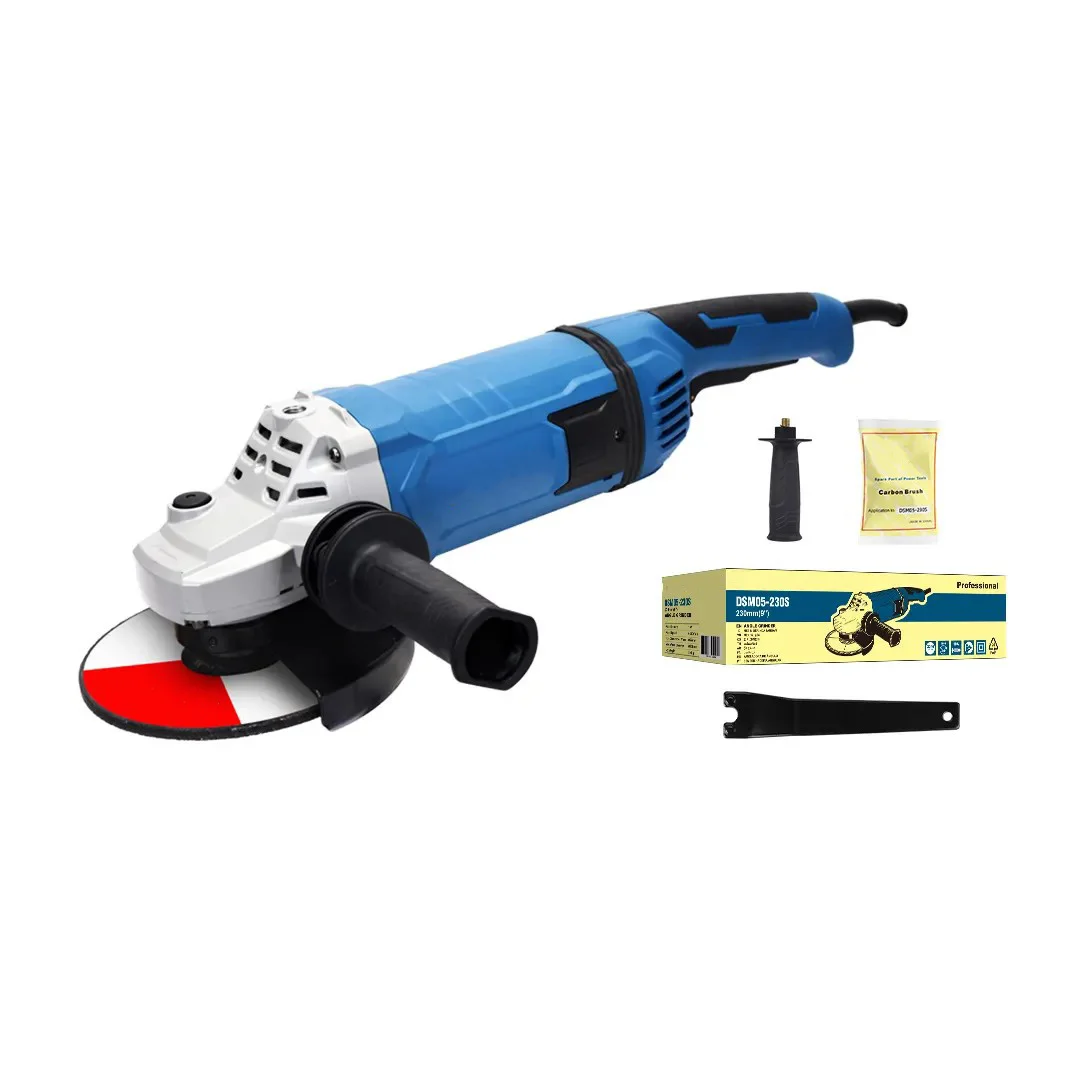 

Grinding Tools 13A Power Input 230mm Angle Grinder With Dual Vibration Absorbing System