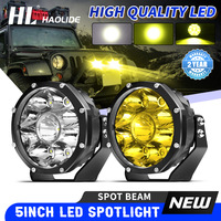 HL Car High Bridges Search Light Spotlight 6000K 3000K LED Work Lights Spot Beam for 4x4 Driving Led Off Road 12v 24v Car Truck