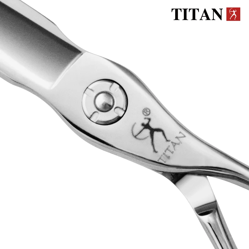 TITAN professionelle Friseurschere zum Haarschneiden, Haarausdünnung, 6 Zoll – Detail 5