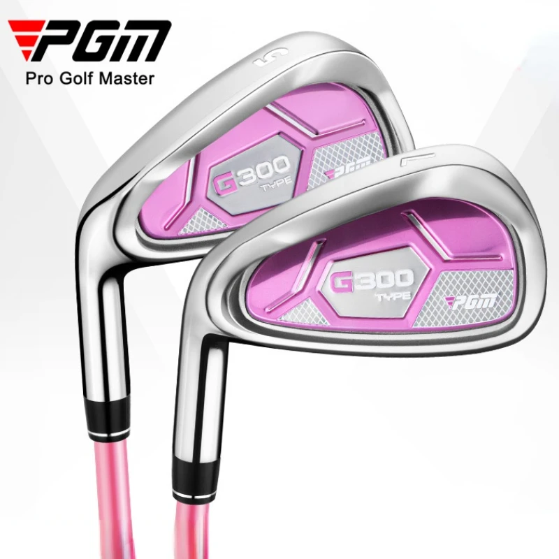 

PGM Women Golf Clubs G300 1pcs 7# Iron Left Hand Single Stainless Steel Carbon Training Pink TIG025