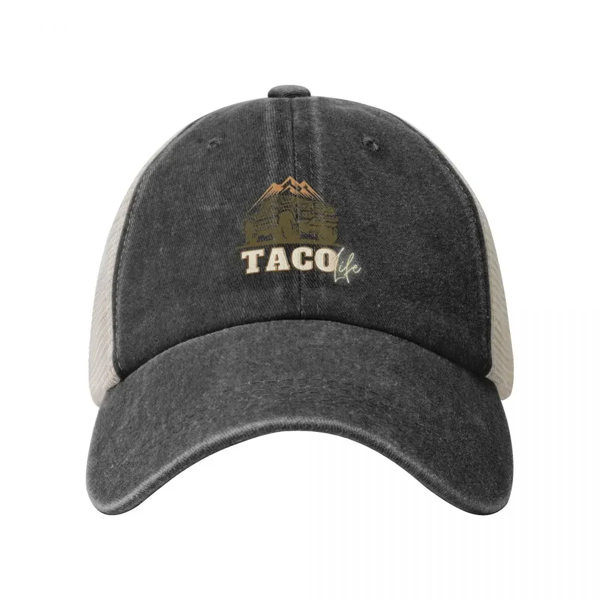 TACOma Life Cowboy Mesh Baseball Cap Hat Man Luxury Snap Back Hat Hip Hop Girl'S Hats Men's