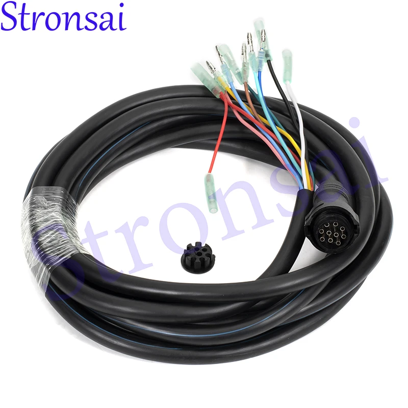 688-8258A 688-8258A-20 Cable Main Wire Harness For Yamaha Outboard Motor 703 Remote Control Box 10 Pins 16.4FT Boat Engine