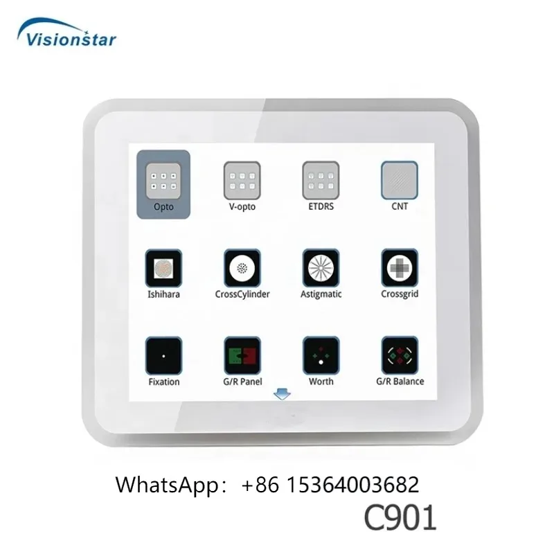 

China Cheap Price Ophthalmic Visual Equipment 17 Inch Digital LED Eye Vision Test Chart