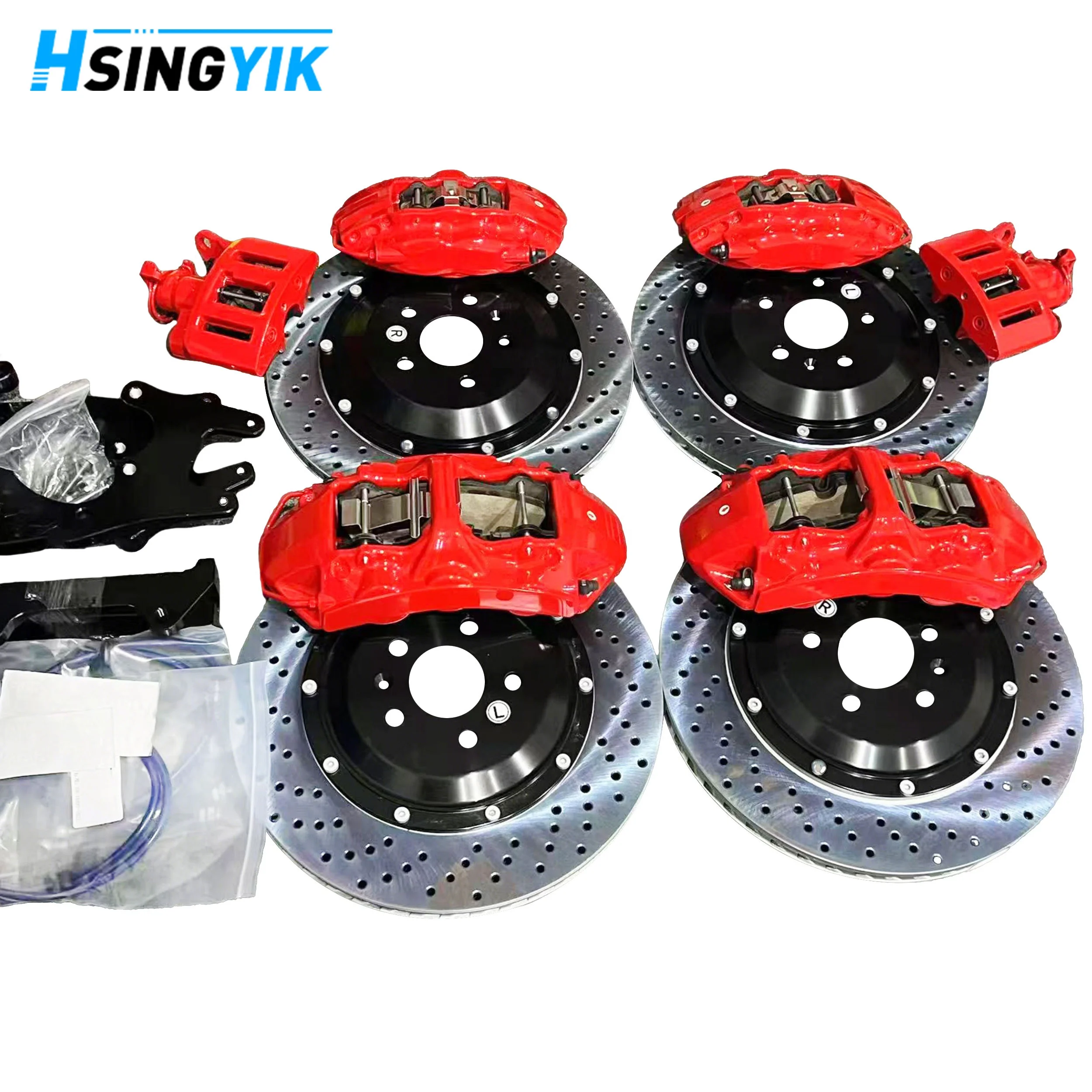 Direct Fit Upgrade BBK Break Calipers Big Brake Kit For Audi A4 A5 A6 A7 A8 Q5 Q7 A4L A6L Porsche Macan
