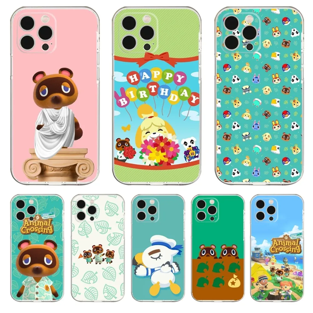 

Чехол для телефона A-Animal C-Crossing-S, прозрачный чехол, для iPhone 13, 14,13,12, Mini,11, Pro, Max, Plus, X, XR, XS,8, SE, 2020