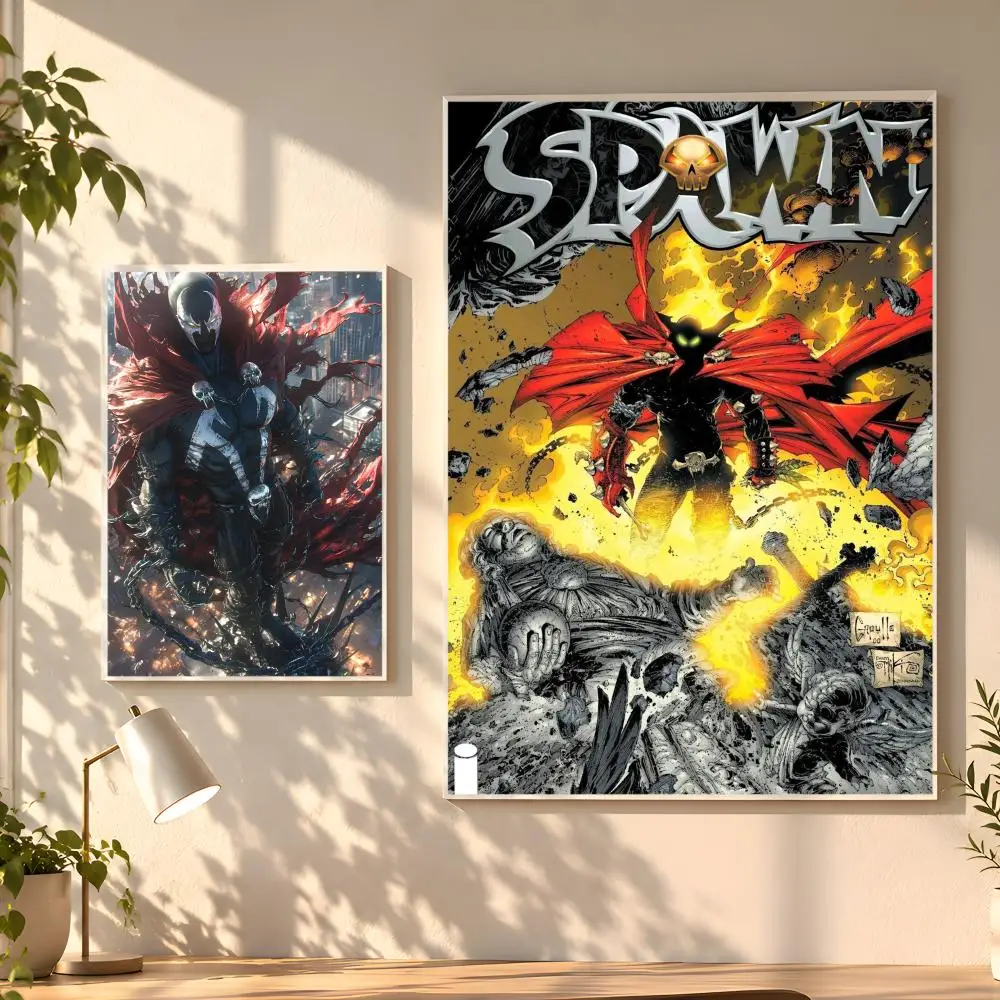 S-Spawn Anime Movie Poster Creative Room Art For Dorm Bedroom Study Apartment Home Gift