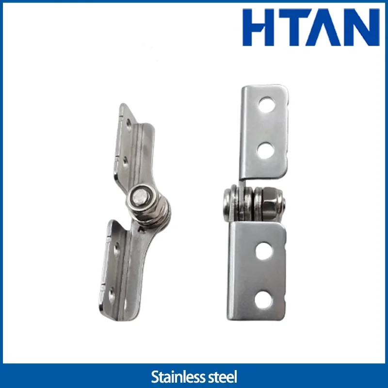 

304 Stainless Steel Adjustable Damping Shaft Torque Can Stop At Any Angle Hinge Suitable For Industrial Cabinet Doors