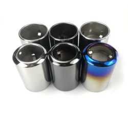 Stainless Steel Exhaust Pipe Tail Pipe Muffler Cover For Mazda 6 Atenza CX-5 CX-4 CX-30 Mazda 3 Axela Car Styling Accessories