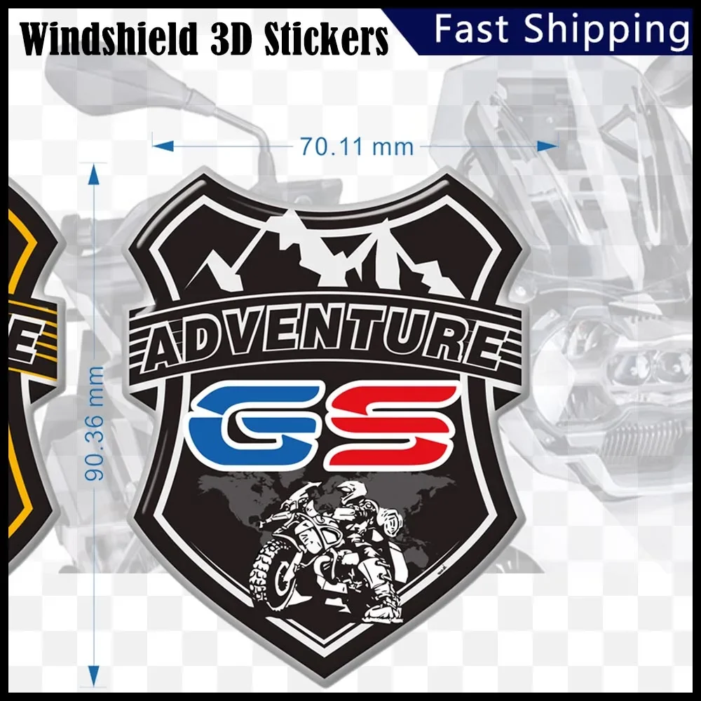 Stickers R 1200 1250 850 750 GS For BMW R1200GS R1250GS F750GS F800GS F850GS G310GS Adventure Tank Pads Luggage Aluminum Cases