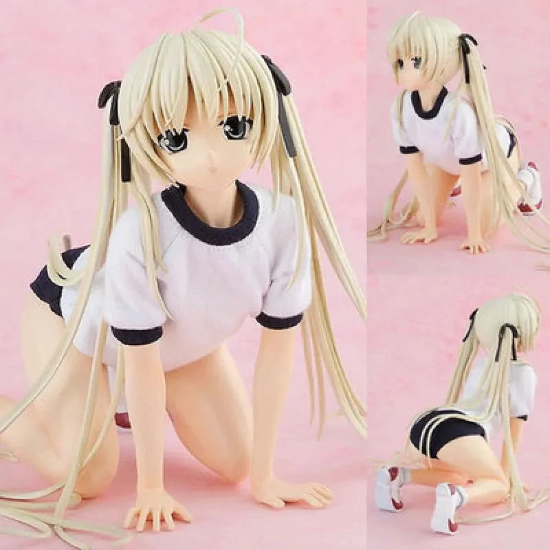 12CM game Anime Yosuga no Sora Kasugano Detachable Gymnastics suit PVC Action figure Model toys fans gifts Ornaments collection