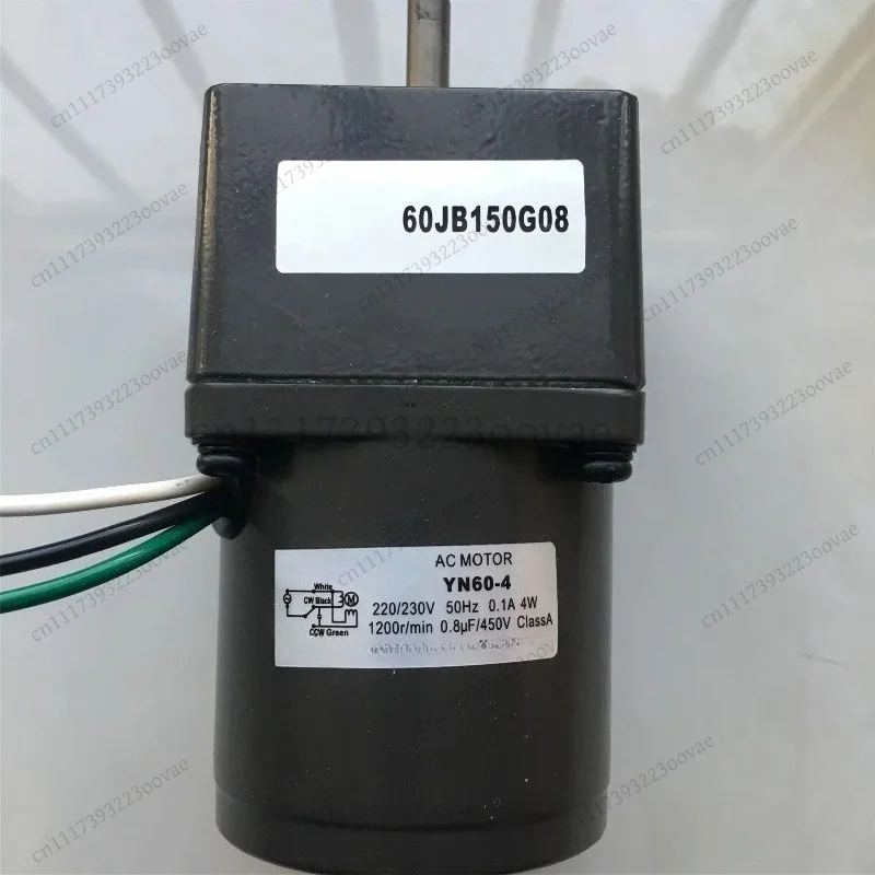 Df 60JB150G YN60-220-4 AC Gear Motor High Torque Electric Geared Motor 220V Industrial Machinery Speed Reducer